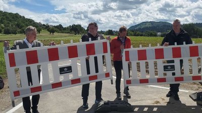 Eröffnung Radweg zwischen Grafenberg und Kleinbettlingen